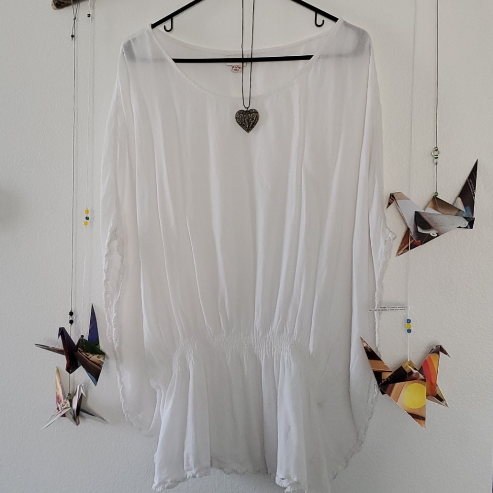 Bohemian Clinch waist Top